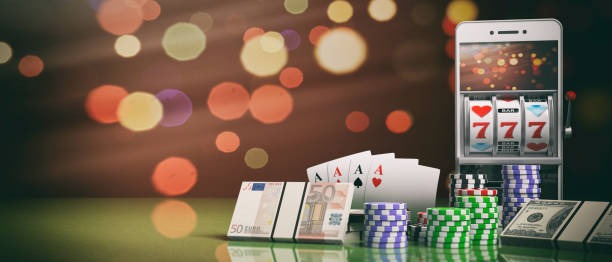 mpoten mobile app showing live blackjack table with multi-currency balance display